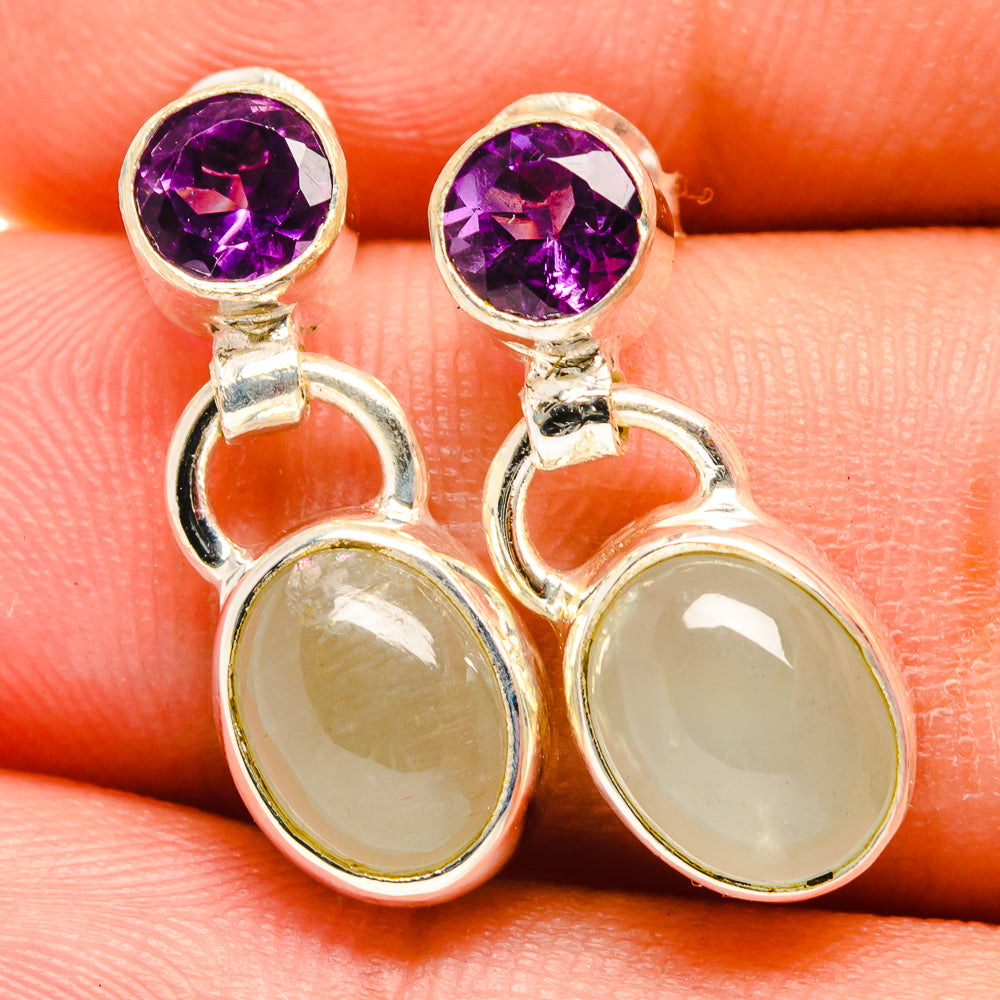 Aquamarine Earrings handcrafted by Anasilvercos - EARR421599