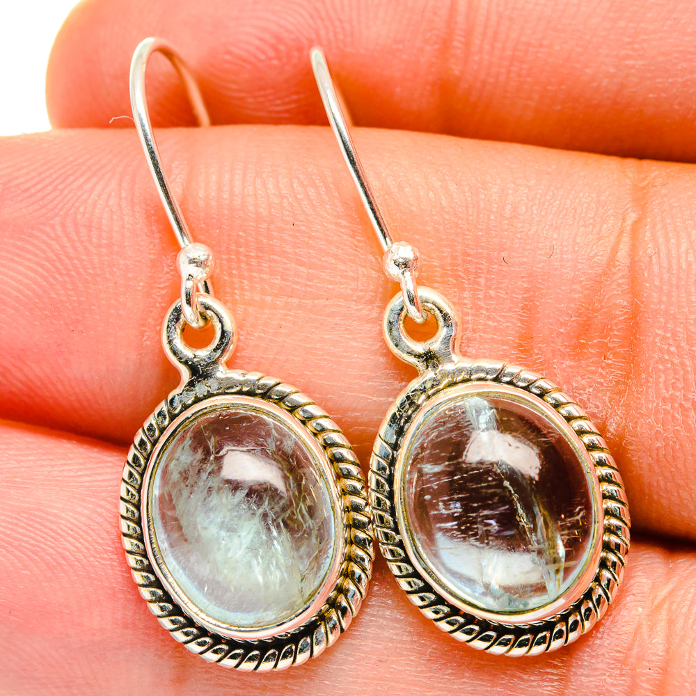 Aquamarine Earrings handcrafted by Anasilvercos - EARR421608
