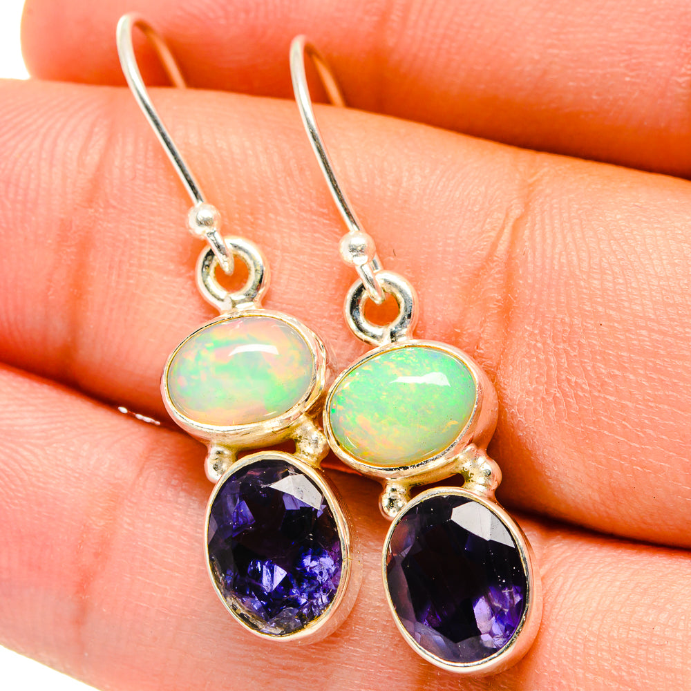 Tanzanite Earrings handcrafted by Anasilvercos - EARR421609