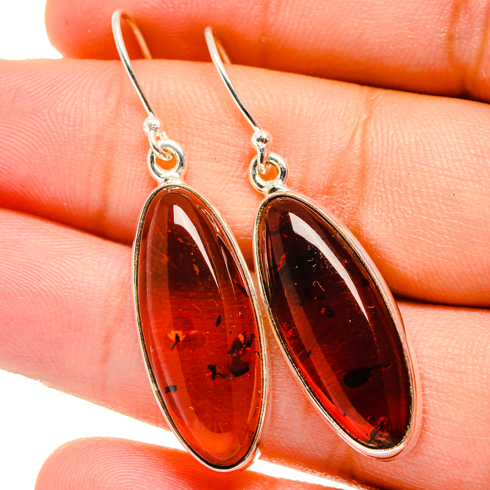 Baltic Amber Earrings handcrafted by Anasilvercos - EARR421612