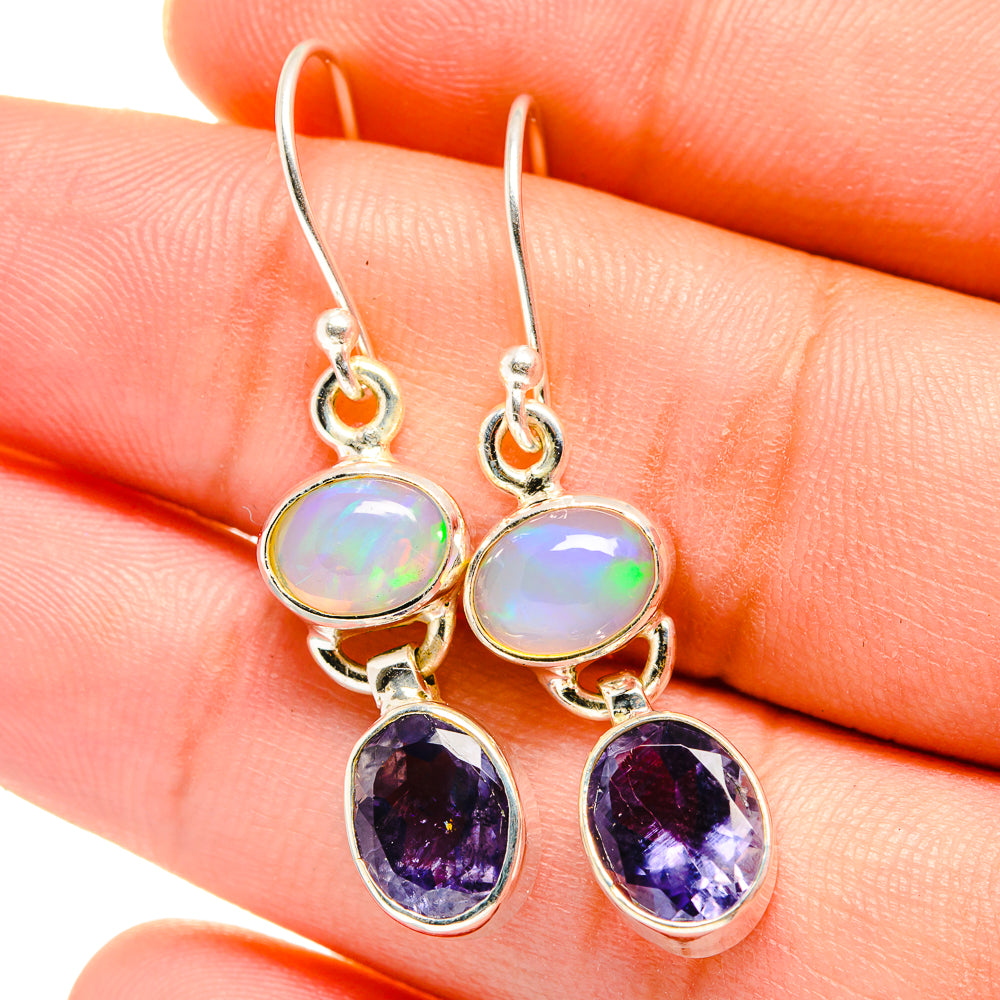 Tanzanite Earrings handcrafted by Anasilvercos - EARR421627