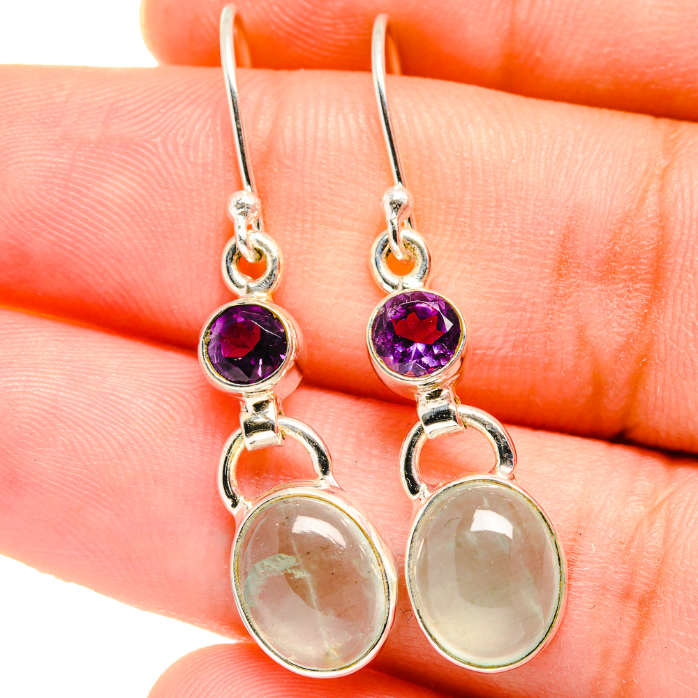 Aquamarine Earrings handcrafted by Anasilvercos - EARR421648