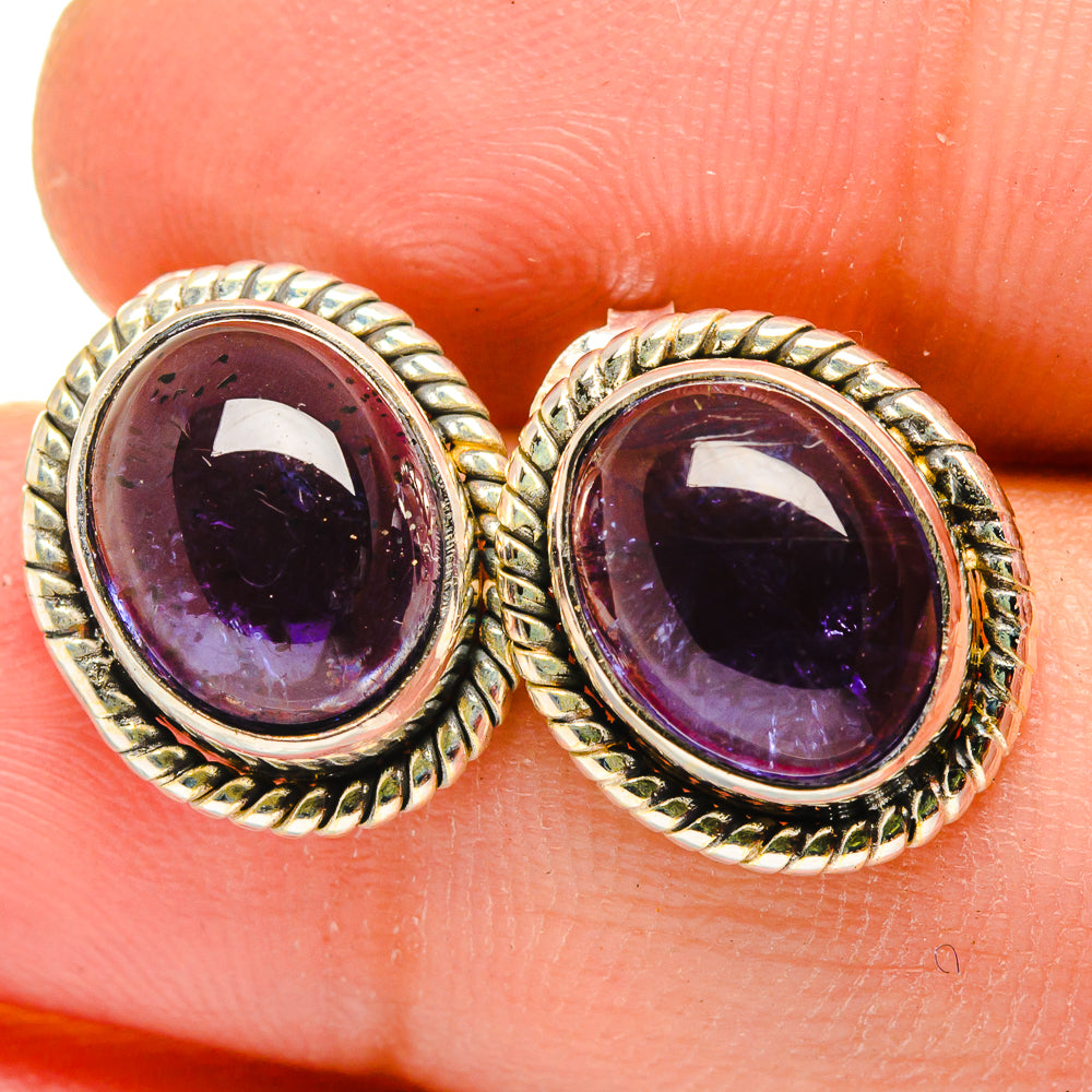 Tanzanite Earrings handcrafted by Anasilvercos - EARR421669