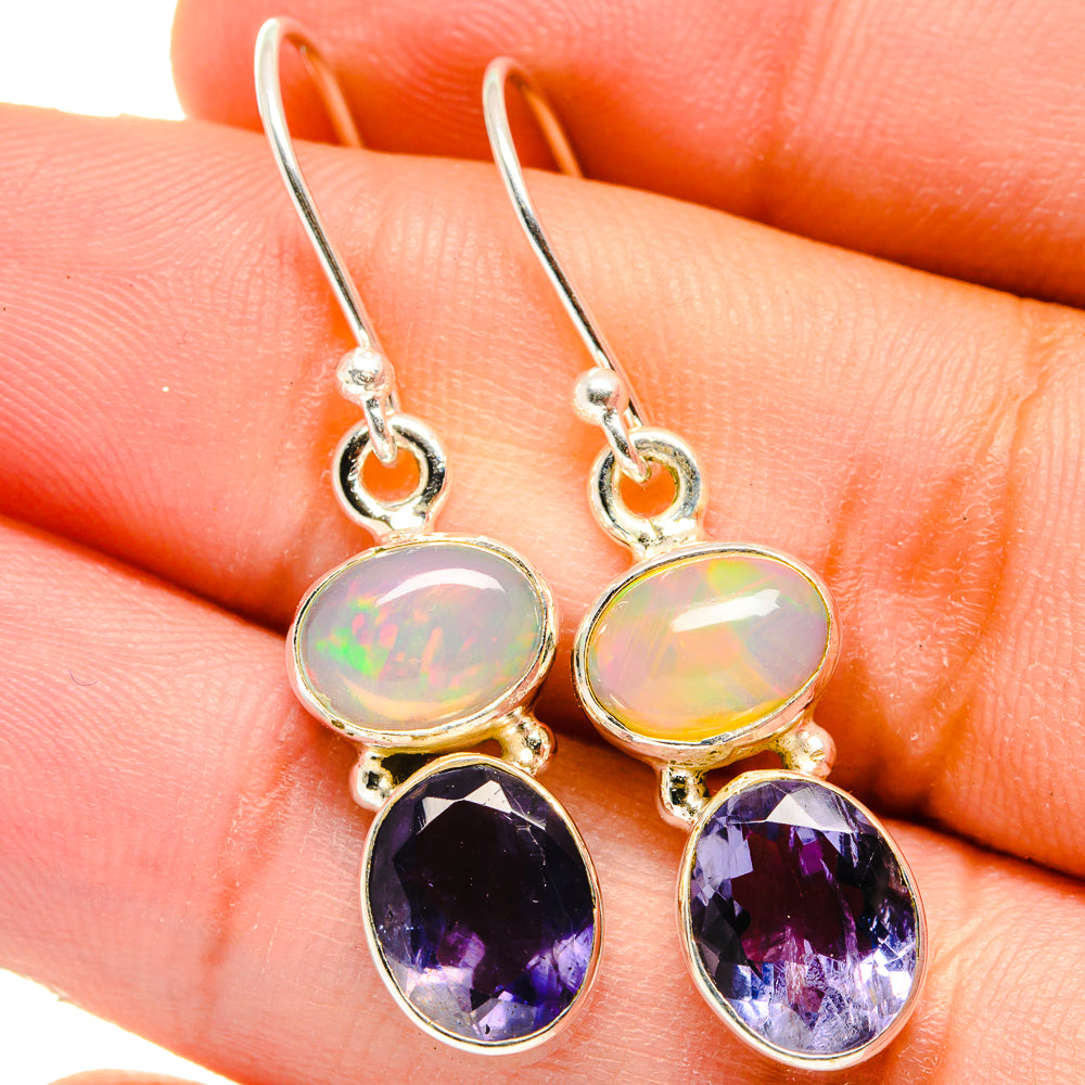 Tanzanite Earrings handcrafted by Anasilvercos - EARR421680