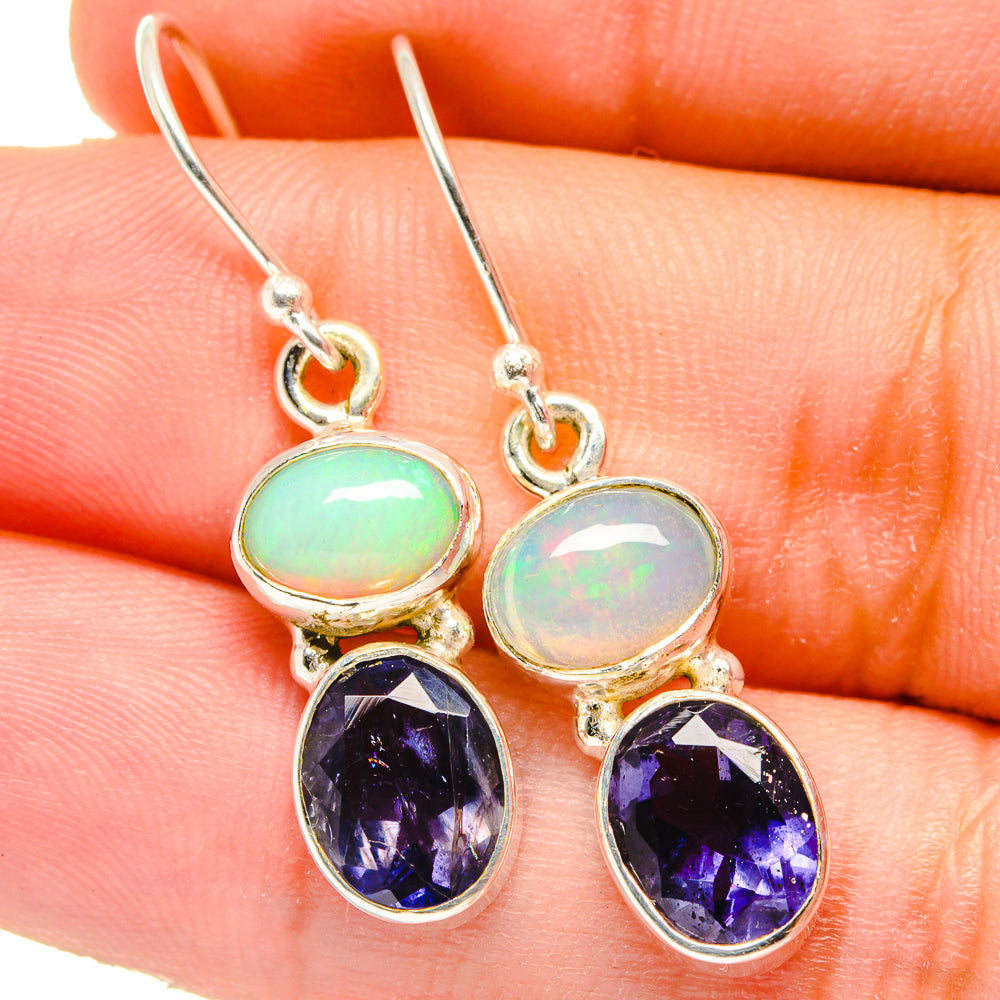 Tanzanite Earrings handcrafted by Anasilvercos - EARR421696