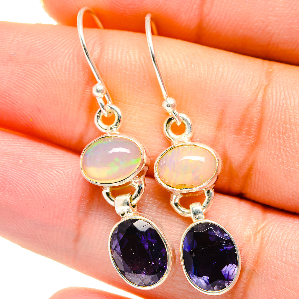 Tanzanite Earrings handcrafted by Anasilvercos - EARR421709