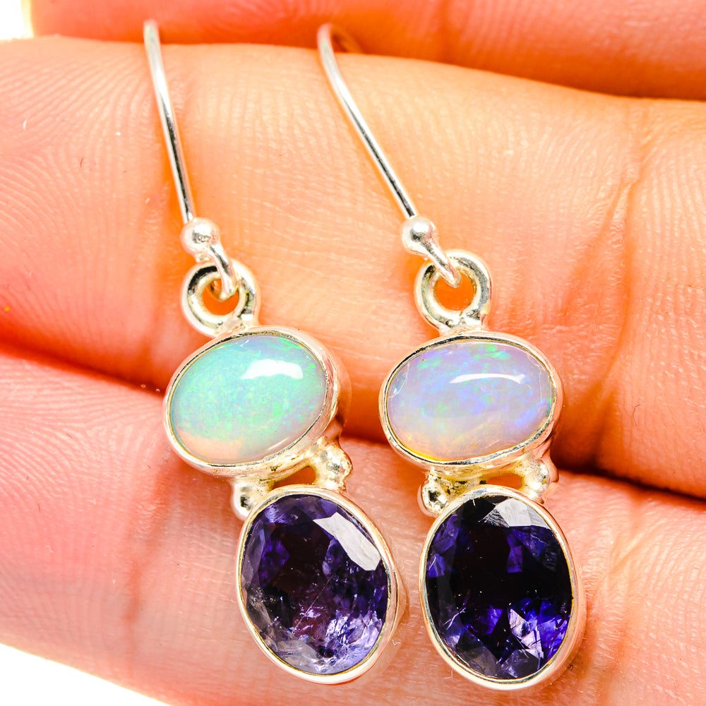 Tanzanite Earrings handcrafted by Anasilvercos - EARR421712