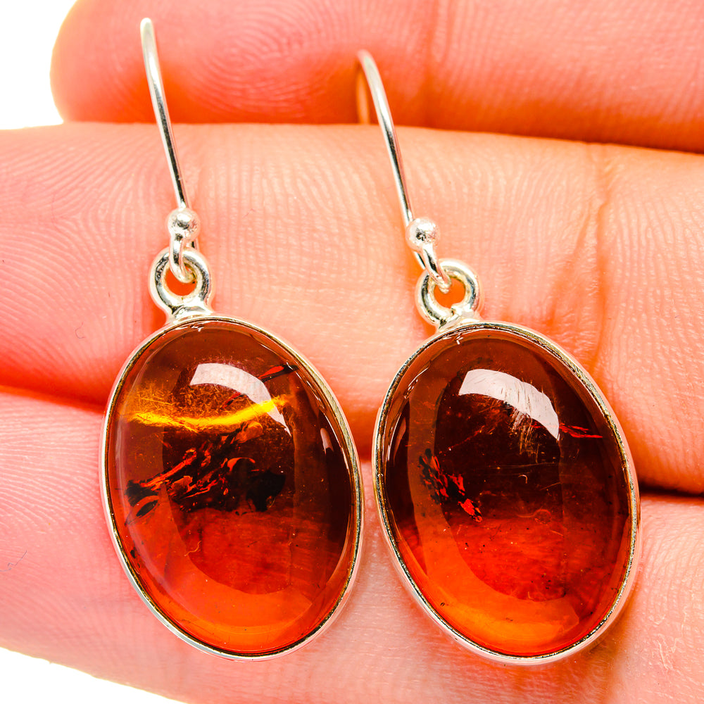 Baltic Amber Earrings handcrafted by Anasilvercos - EARR421738