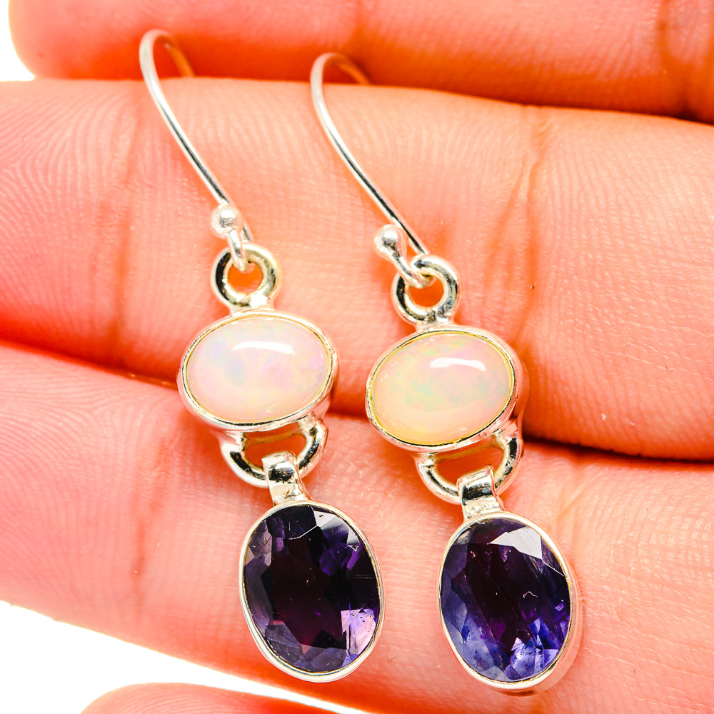 Tanzanite Earrings handcrafted by Anasilvercos - EARR421744