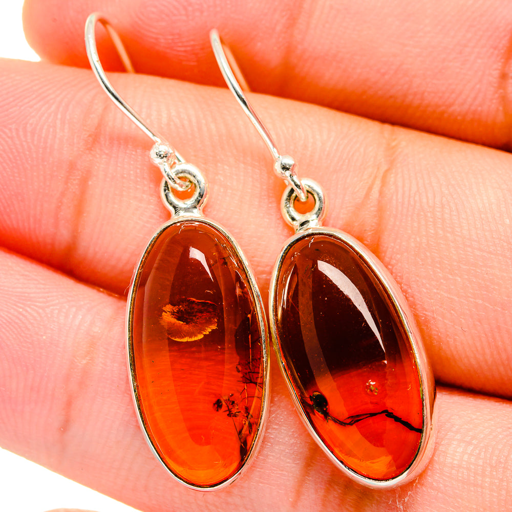 Baltic Amber Earrings handcrafted by Anasilvercos - EARR421746