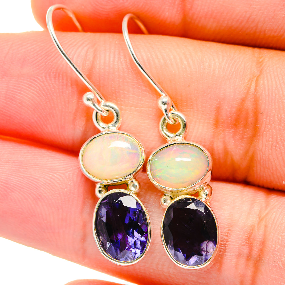Tanzanite Earrings handcrafted by Anasilvercos - EARR421747