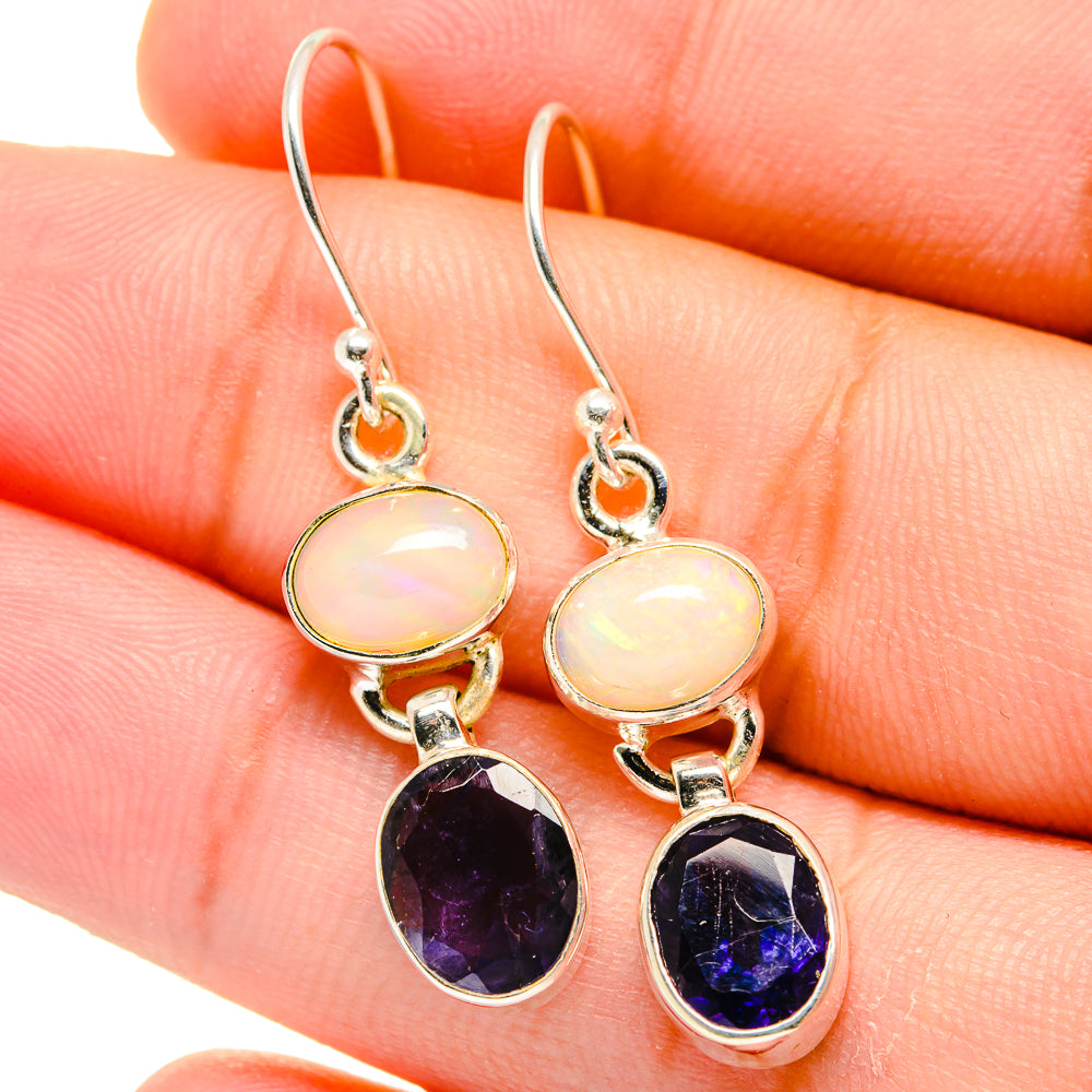 Tanzanite Earrings handcrafted by Anasilvercos - EARR421754