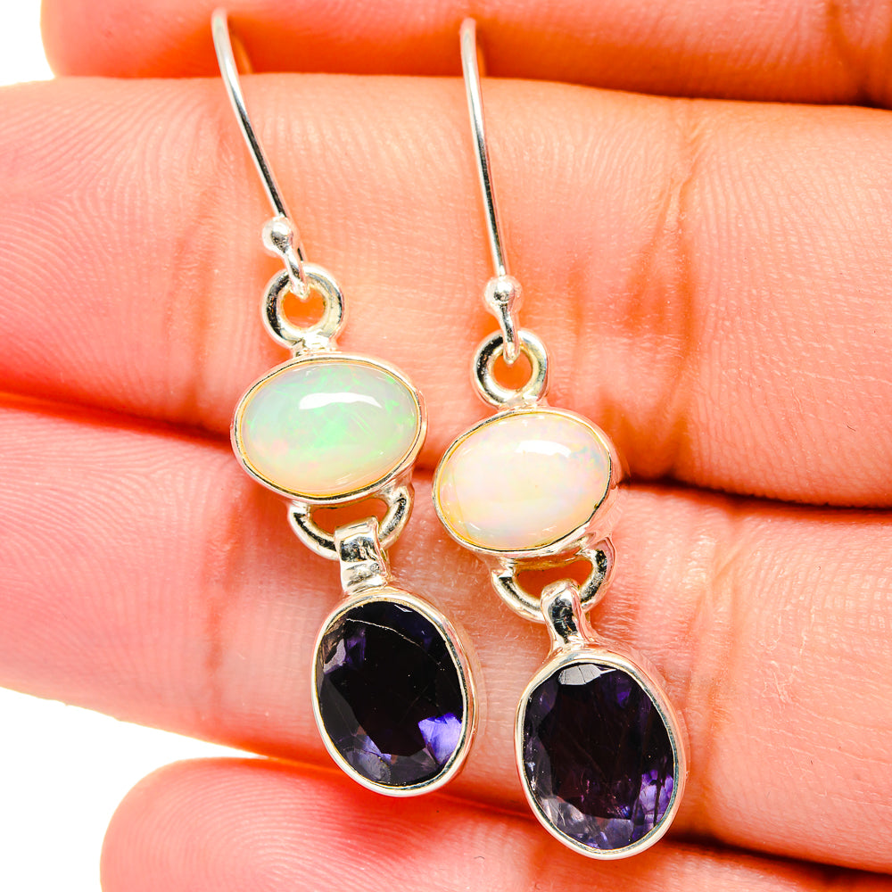Tanzanite Earrings handcrafted by Anasilvercos - EARR421758