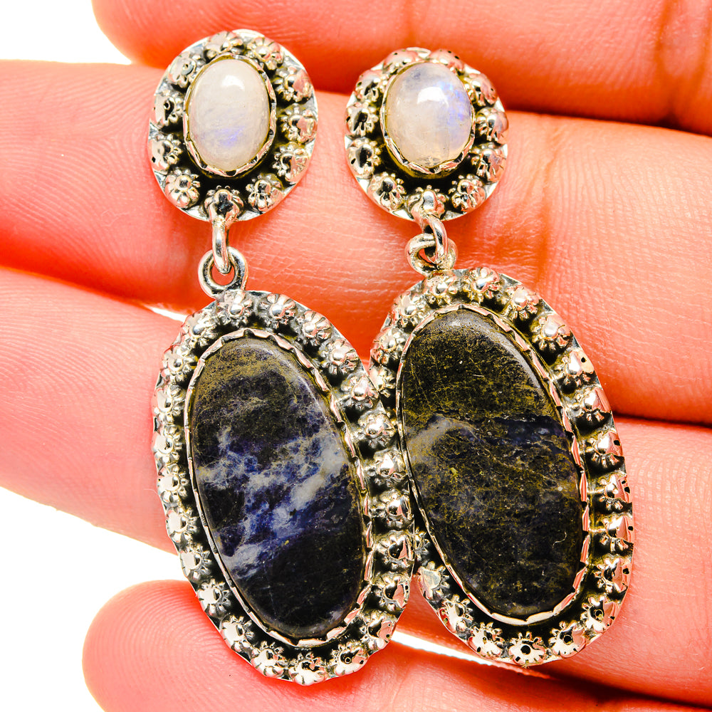Sodalite Earrings handcrafted by Anasilvercos - EARR421766