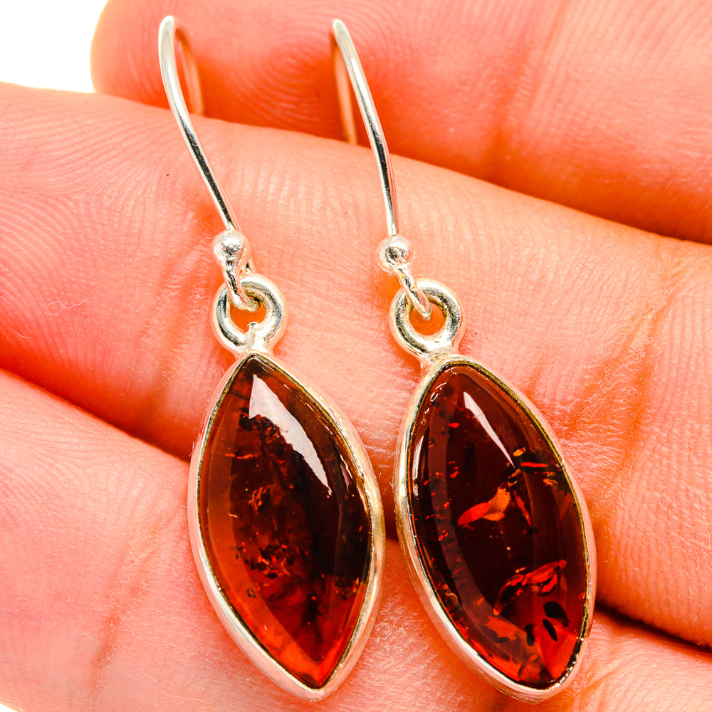 Baltic Amber Earrings handcrafted by Anasilvercos - EARR421771