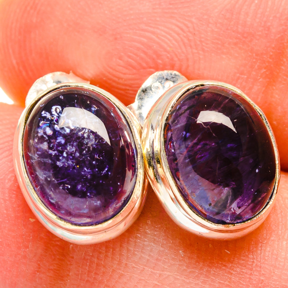 Tanzanite Earrings handcrafted by Anasilvercos - EARR421772