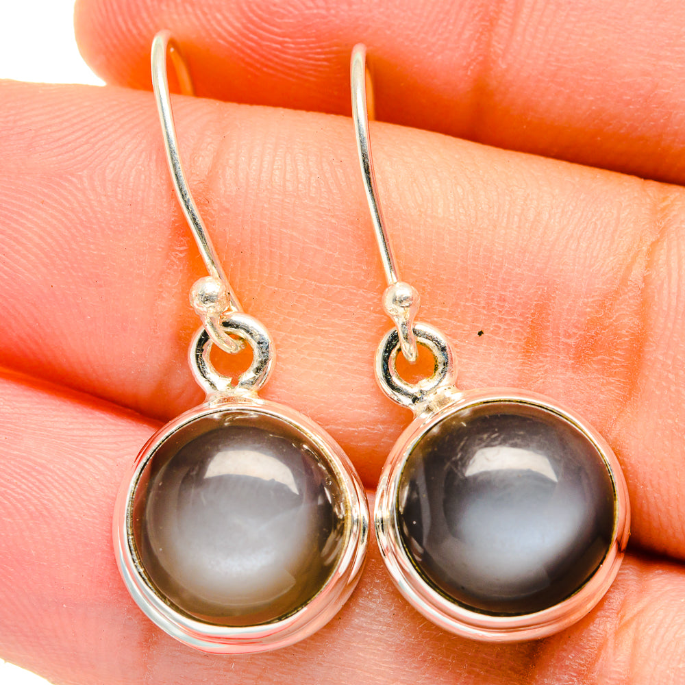 Moonstone Earrings handcrafted by Anasilvercos - EARR421791