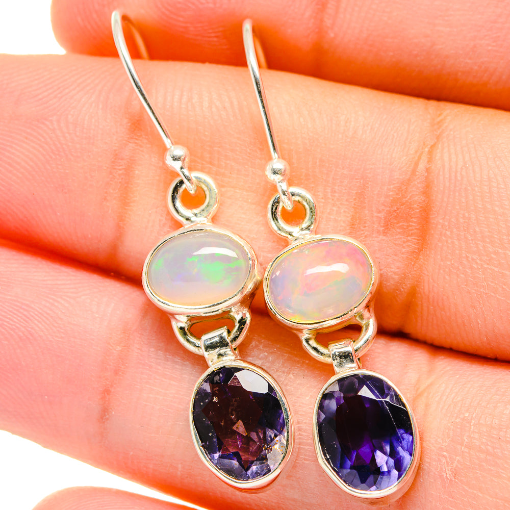 Tanzanite Earrings handcrafted by Anasilvercos - EARR421792