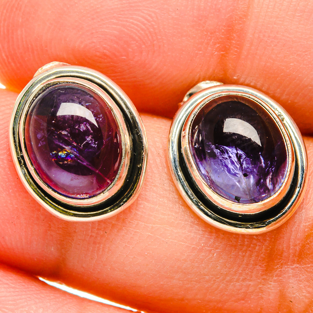Tanzanite Earrings handcrafted by Anasilvercos - EARR421793