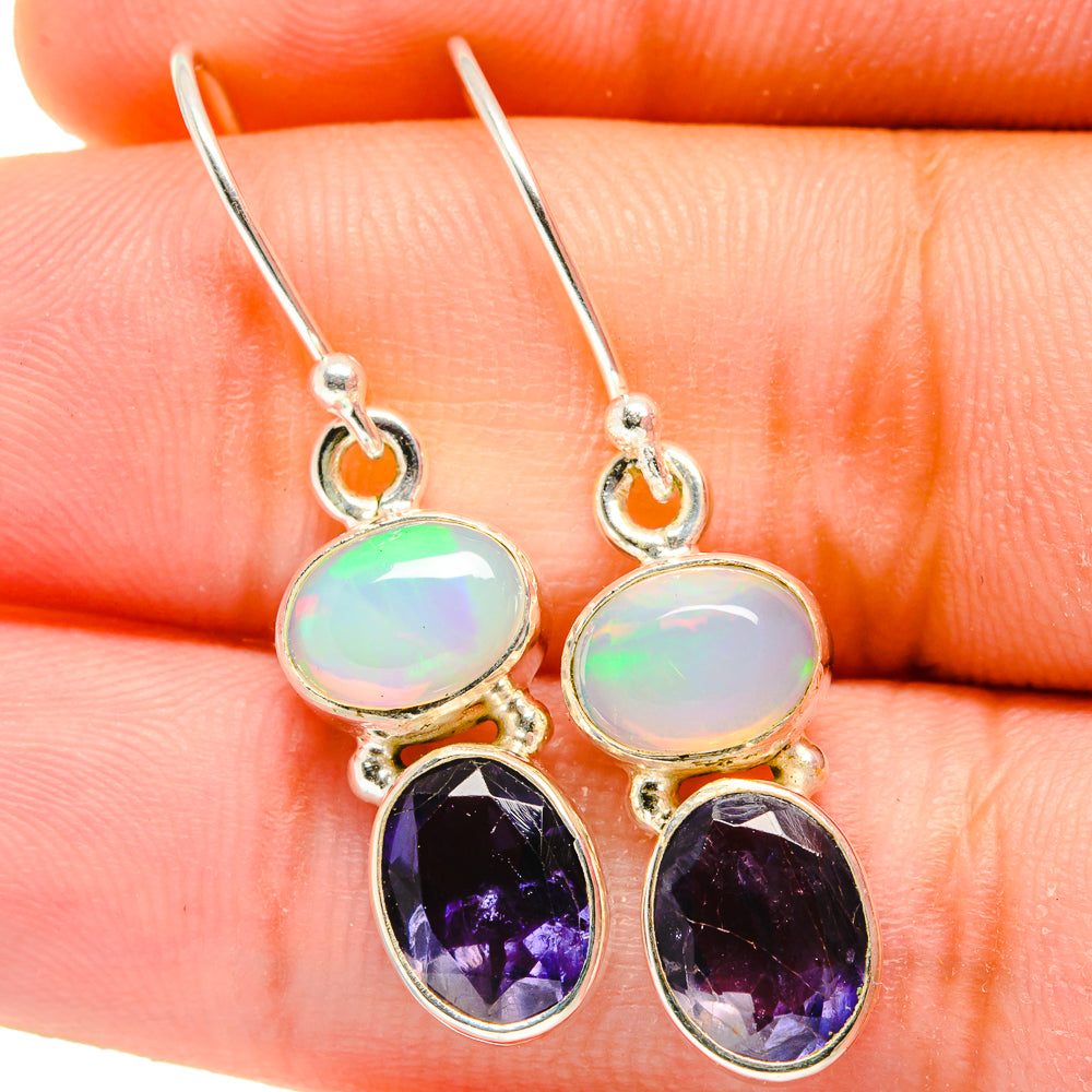 Tanzanite Earrings handcrafted by Anasilvercos - EARR421812