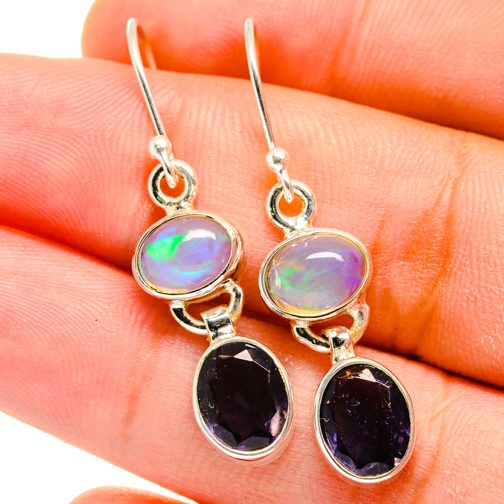 Tanzanite Earrings handcrafted by Anasilvercos - EARR421850