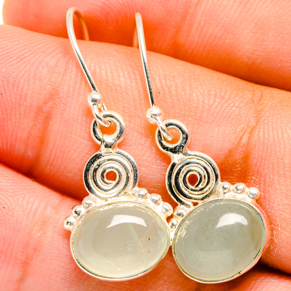 Aquamarine Earrings handcrafted by Anasilvercos - EARR421865