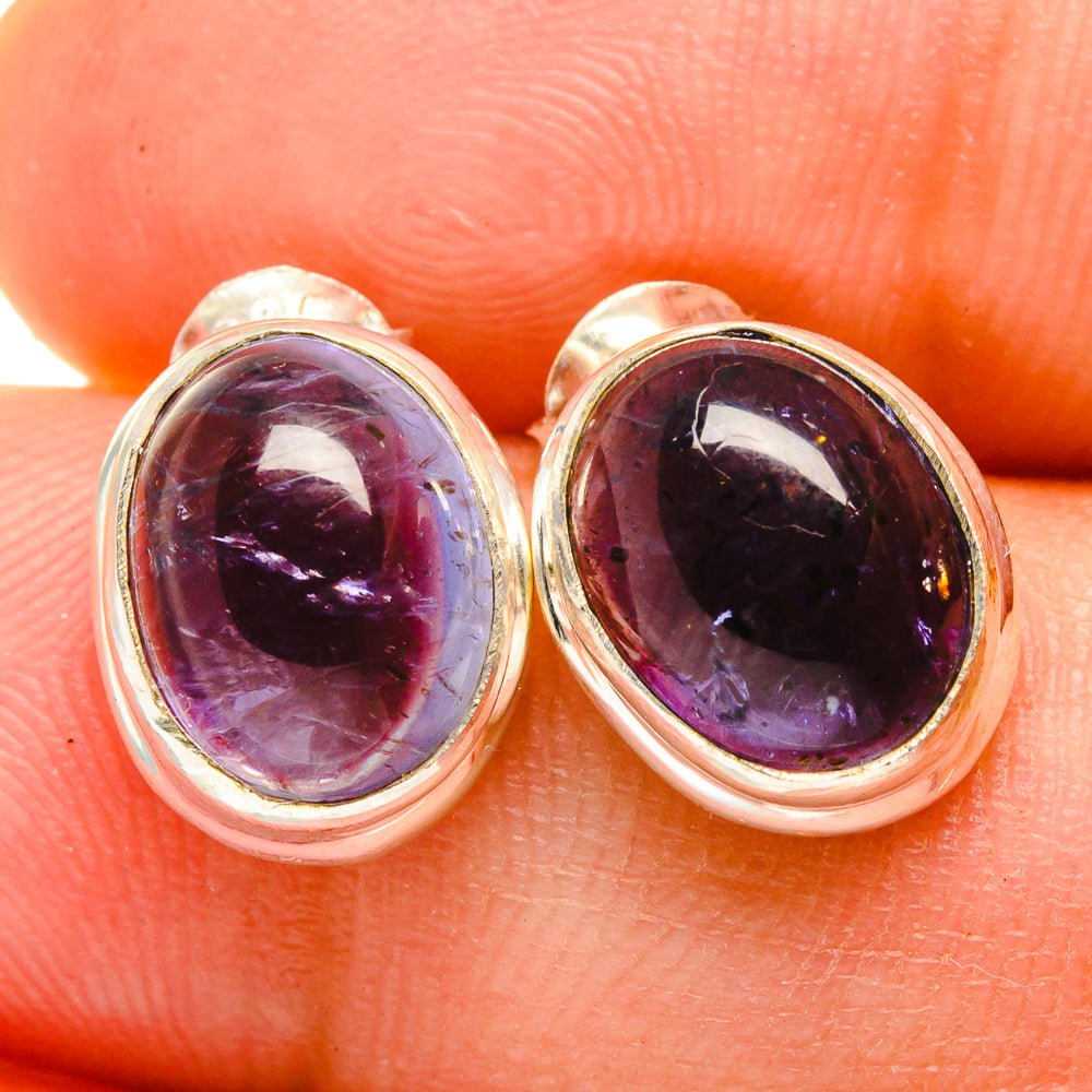 Tanzanite Earrings handcrafted by Anasilvercos - EARR421866