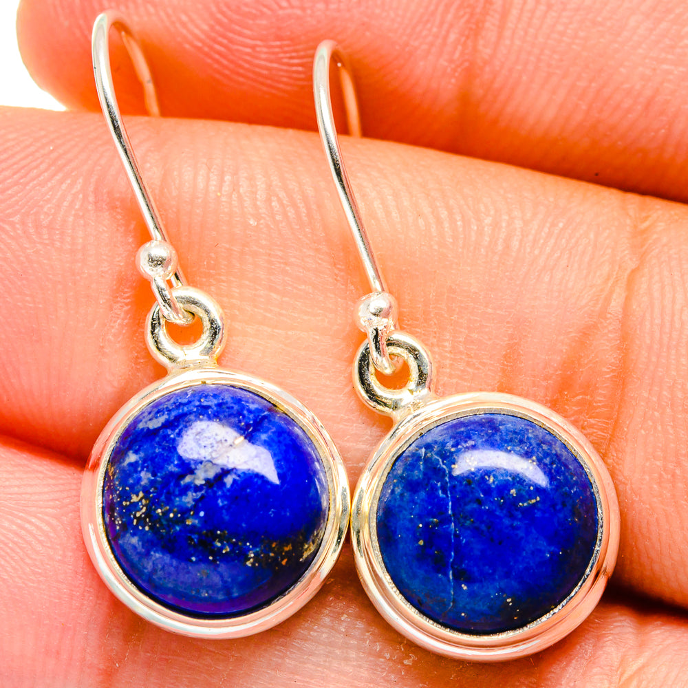 Lapis Lazuli Earrings handcrafted by Anasilvercos - EARR421885