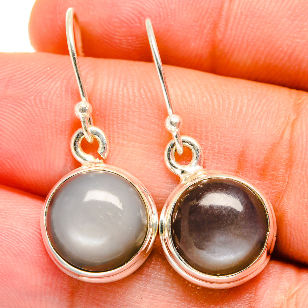 Moonstone Earrings handcrafted by Anasilvercos - EARR421896