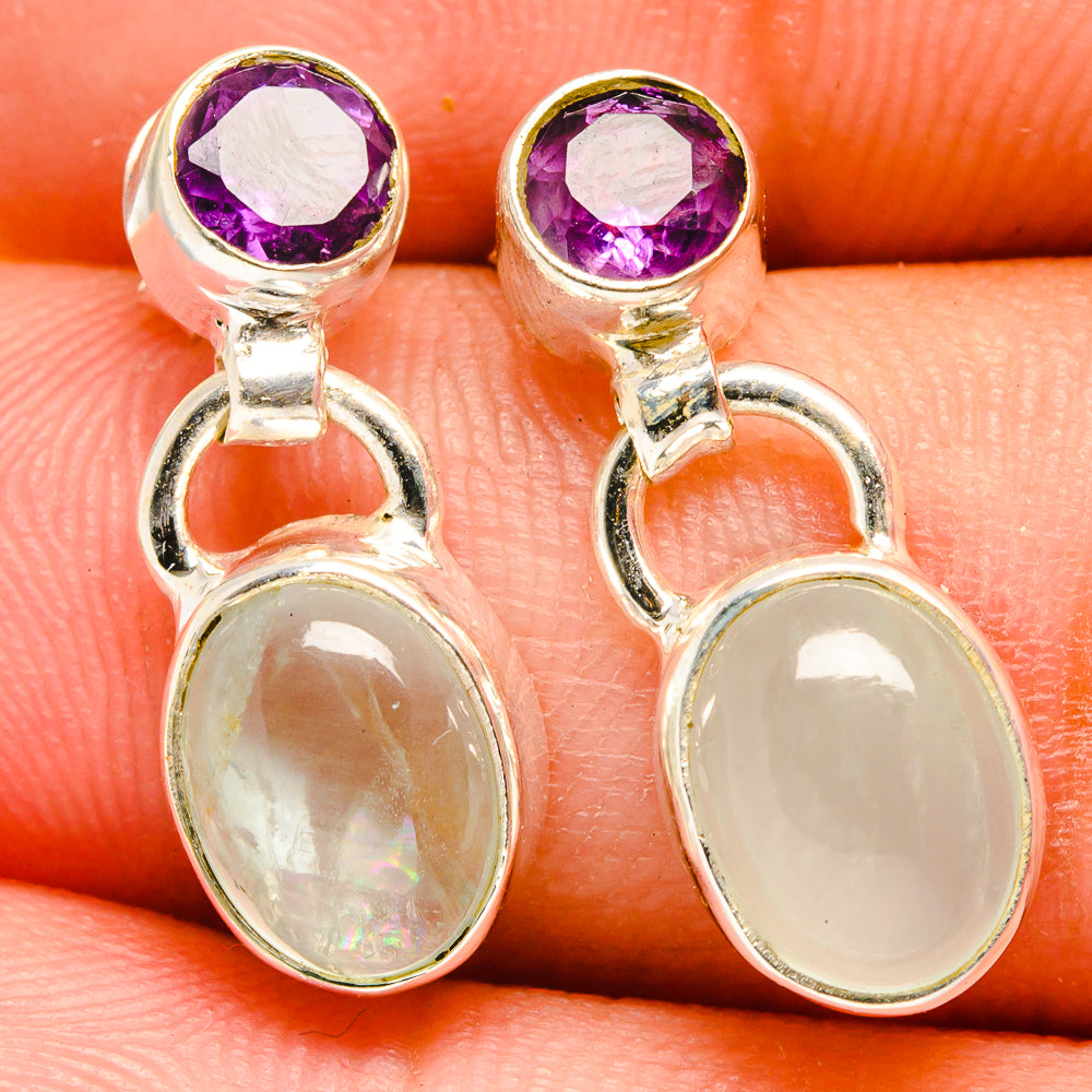 Aquamarine Earrings handcrafted by Anasilvercos - EARR421910