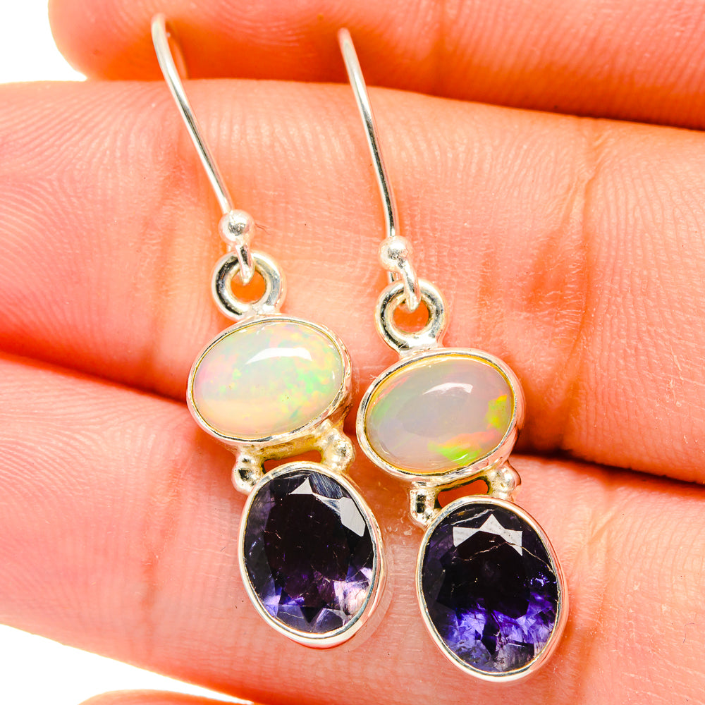 Tanzanite Earrings handcrafted by Anasilvercos - EARR421911