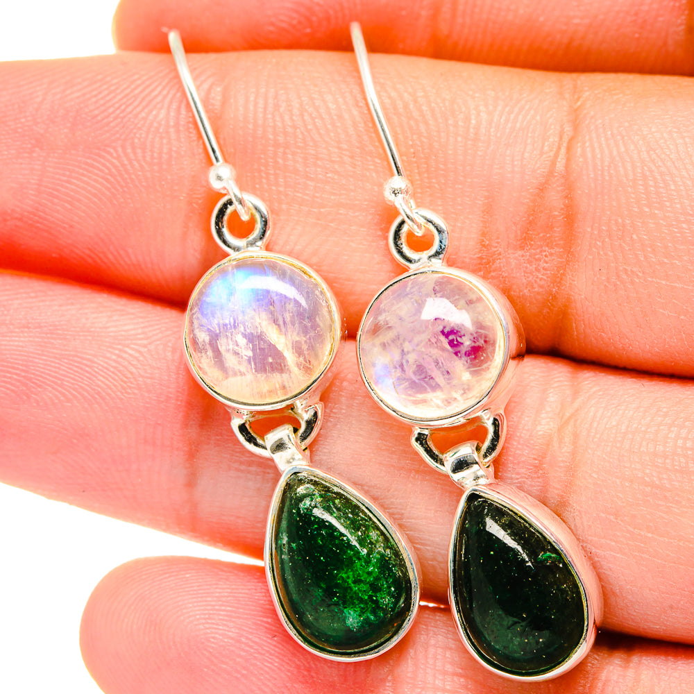 Green Aventurine Earrings handcrafted by Anasilvercos - EARR421923
