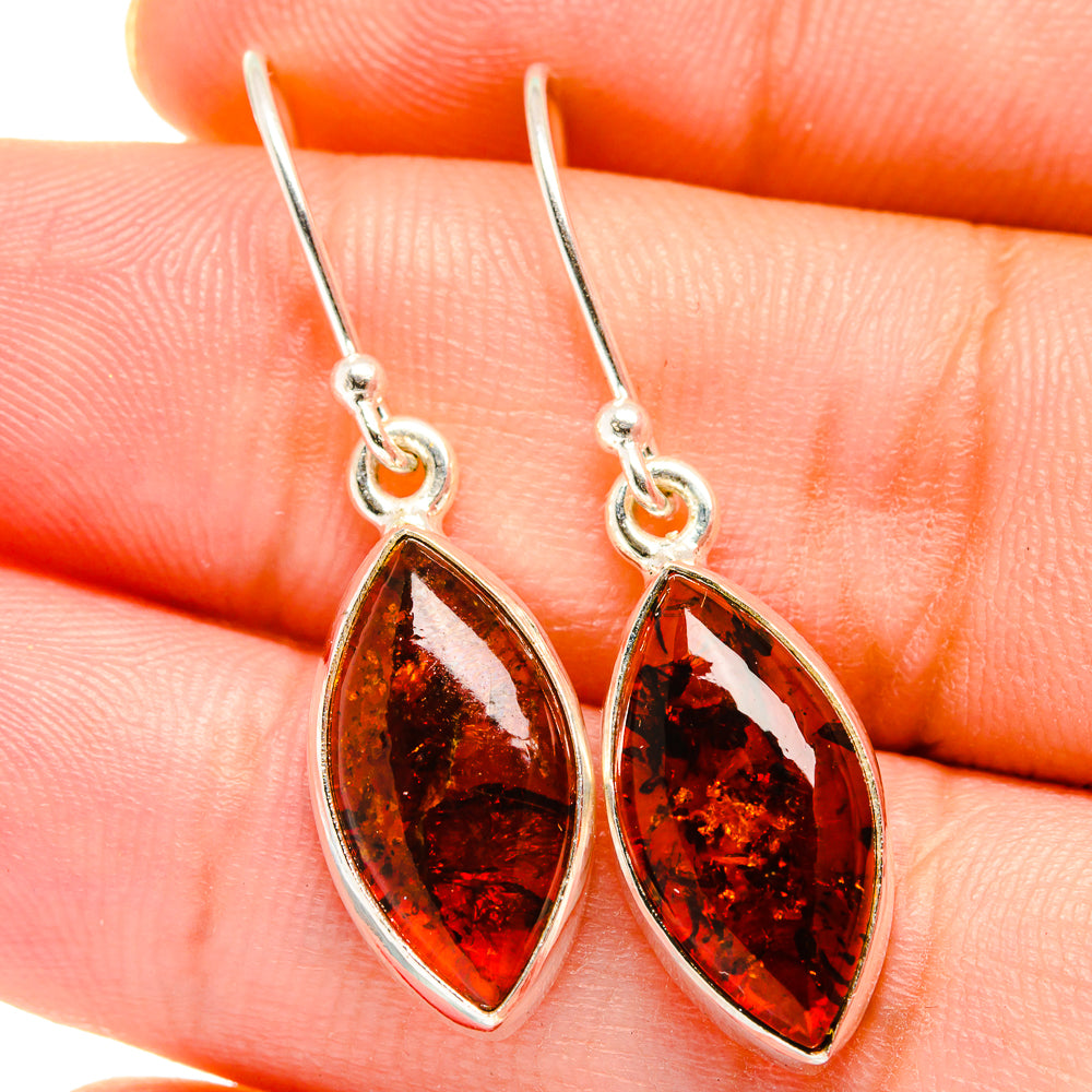 Baltic Amber Earrings handcrafted by Anasilvercos - EARR421936