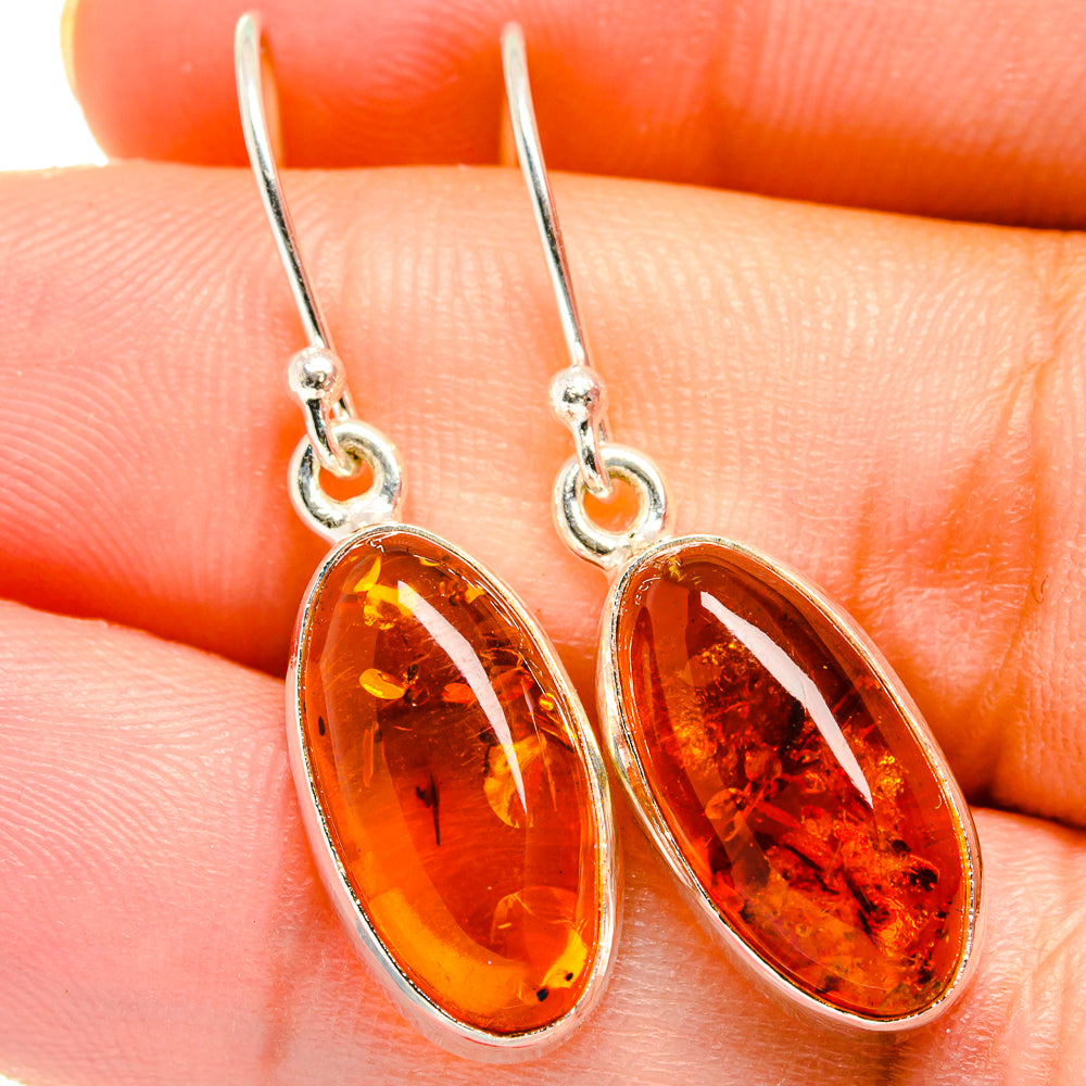 Baltic Amber Earrings handcrafted by Anasilvercos - EARR421960