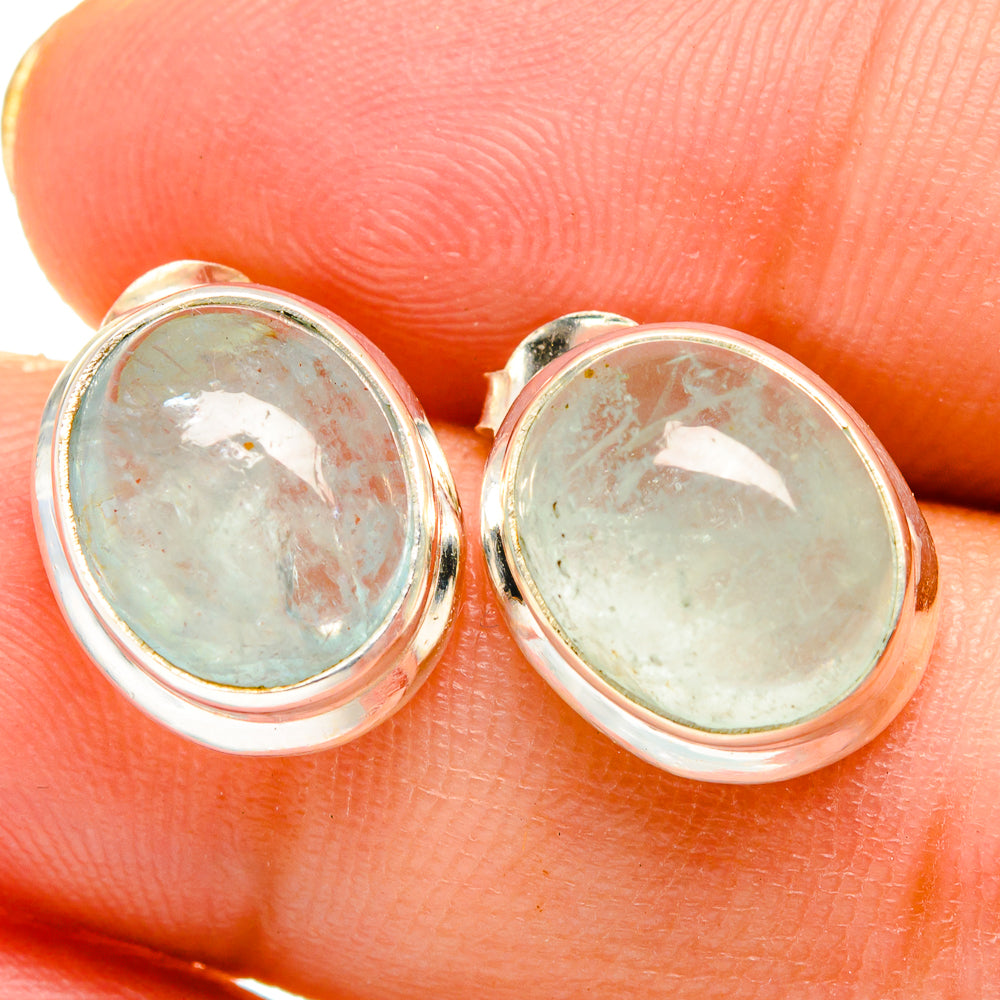 Aquamarine Earrings handcrafted by Anasilvercos - EARR421969
