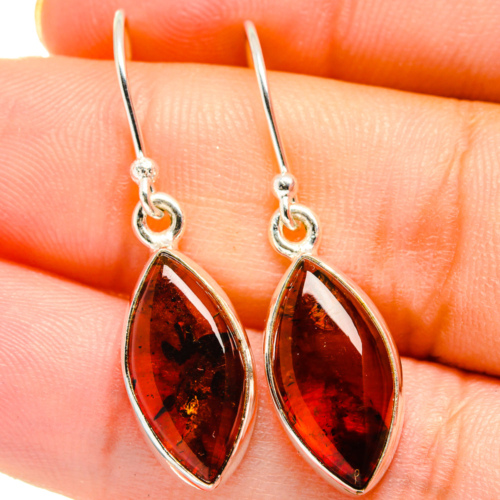 Baltic Amber Earrings handcrafted by Anasilvercos - EARR421987