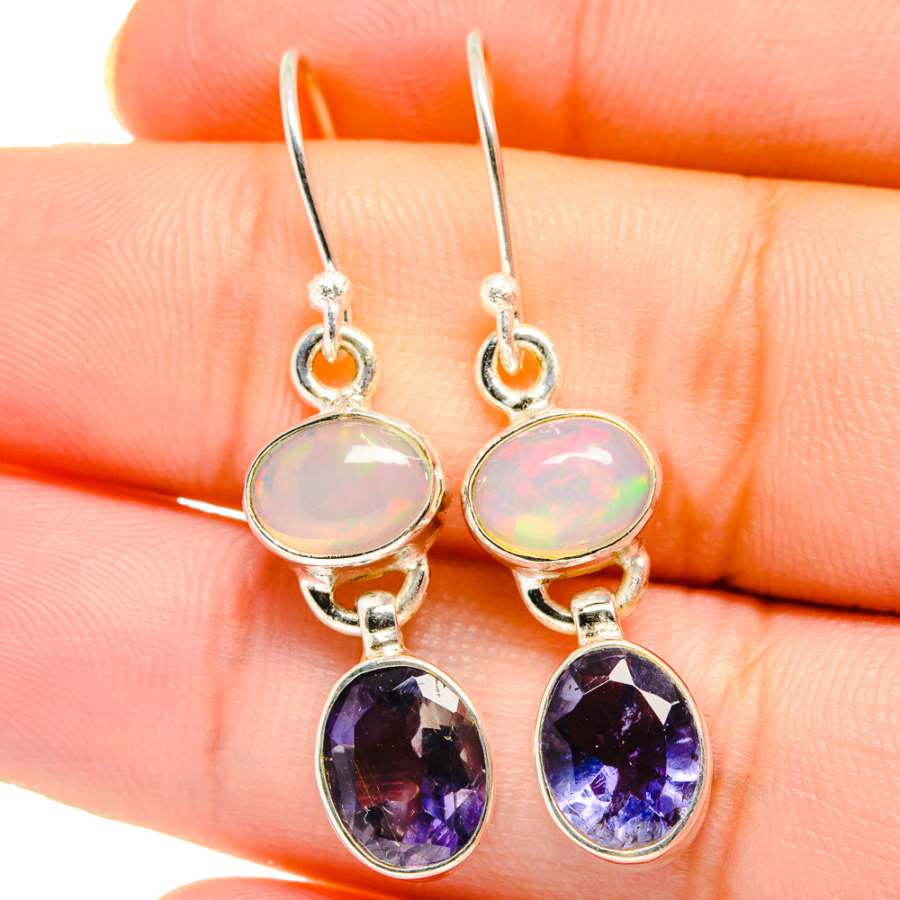 Tanzanite Earrings handcrafted by Anasilvercos - EARR422018