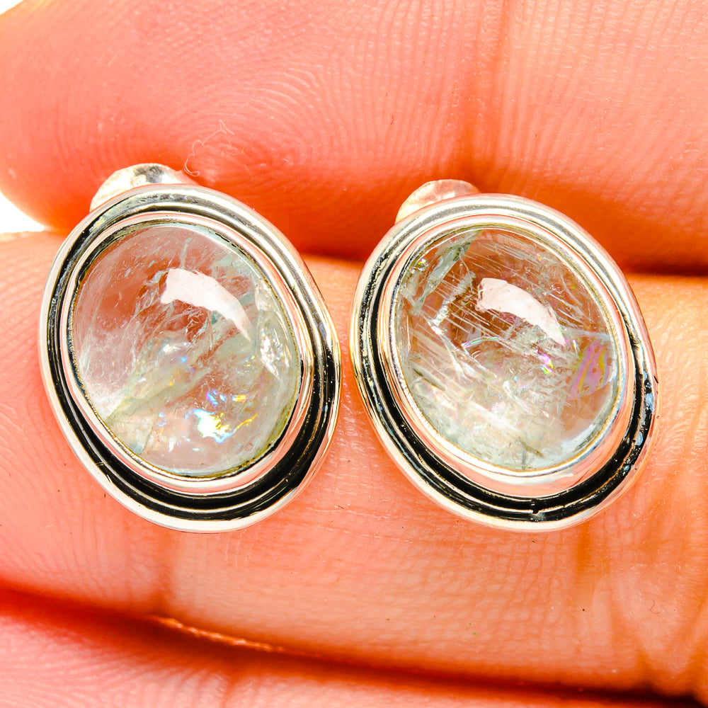 Aquamarine Earrings handcrafted by Anasilvercos - EARR422021