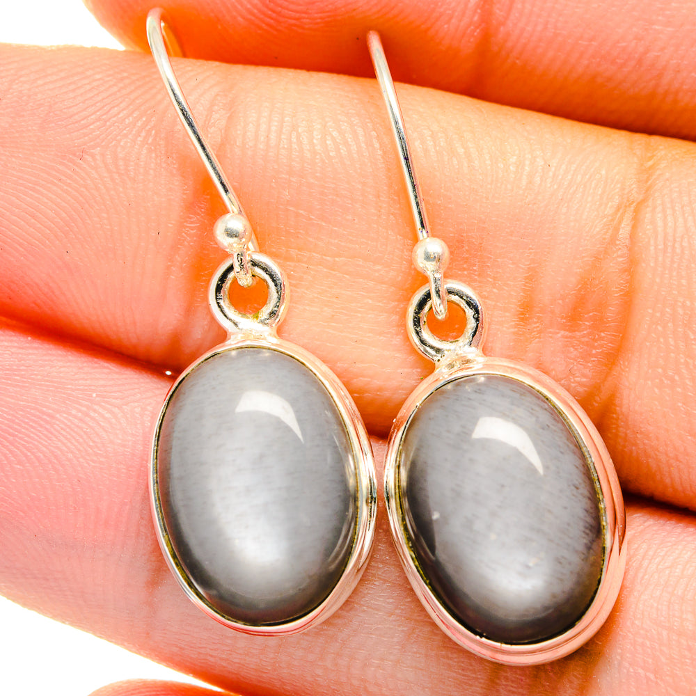 Moonstone Earrings handcrafted by Anasilvercos - EARR422030