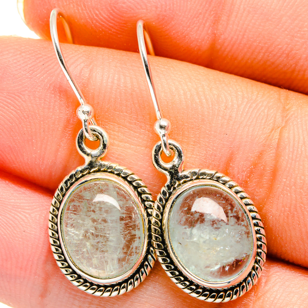 Aquamarine Earrings handcrafted by Anasilvercos - EARR422046