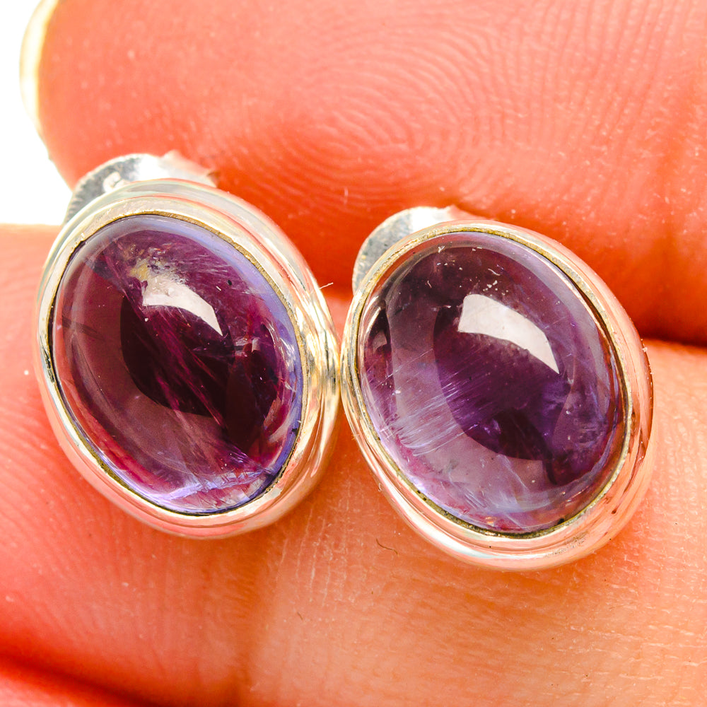 Tanzanite Earrings handcrafted by Anasilvercos - EARR422048