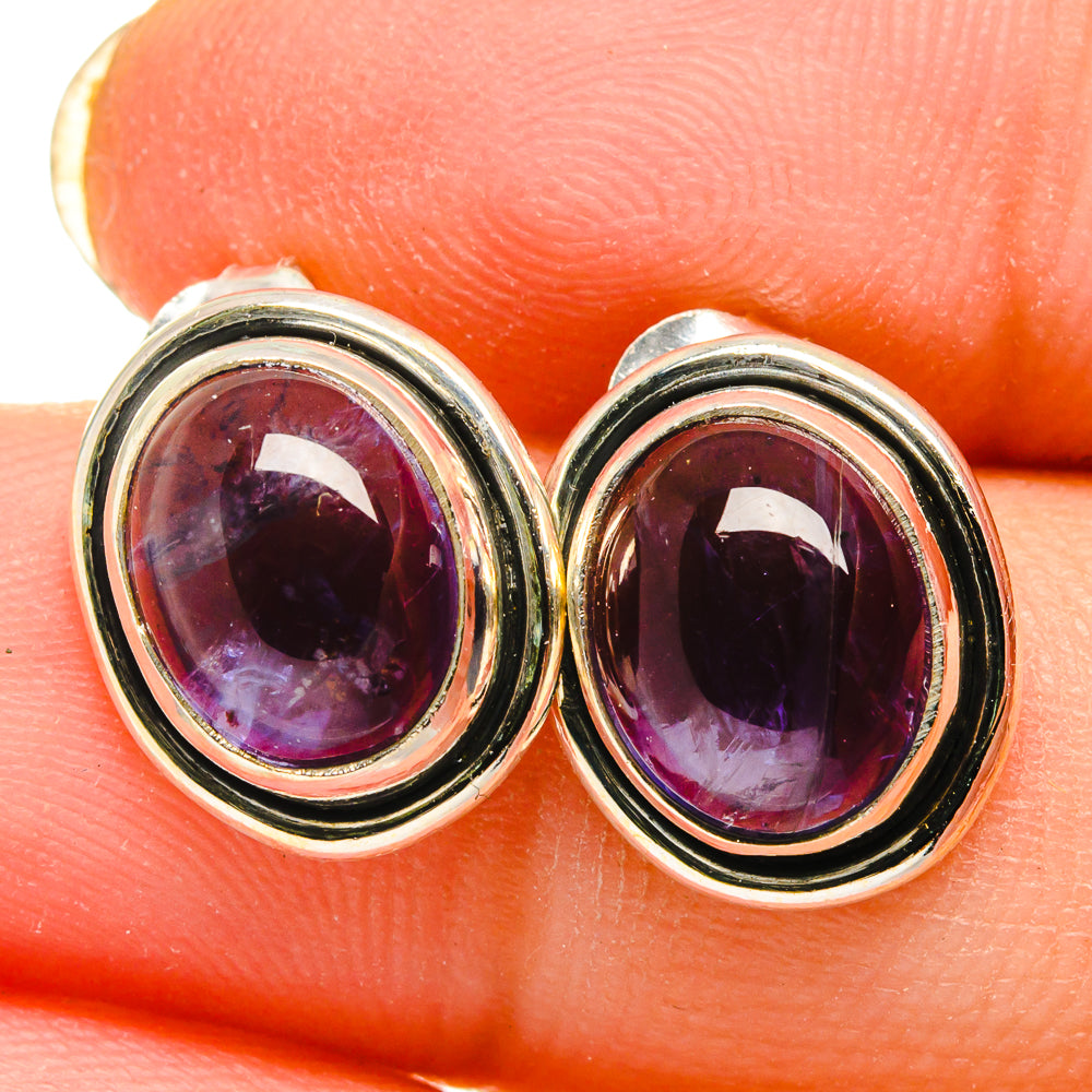 Tanzanite Earrings handcrafted by Anasilvercos - EARR422060