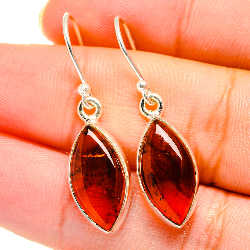 Baltic Amber Earrings handcrafted by Anasilvercos - EARR422080