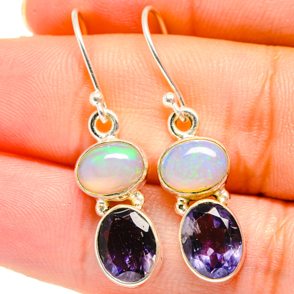 Tanzanite Earrings handcrafted by Anasilvercos - EARR422094