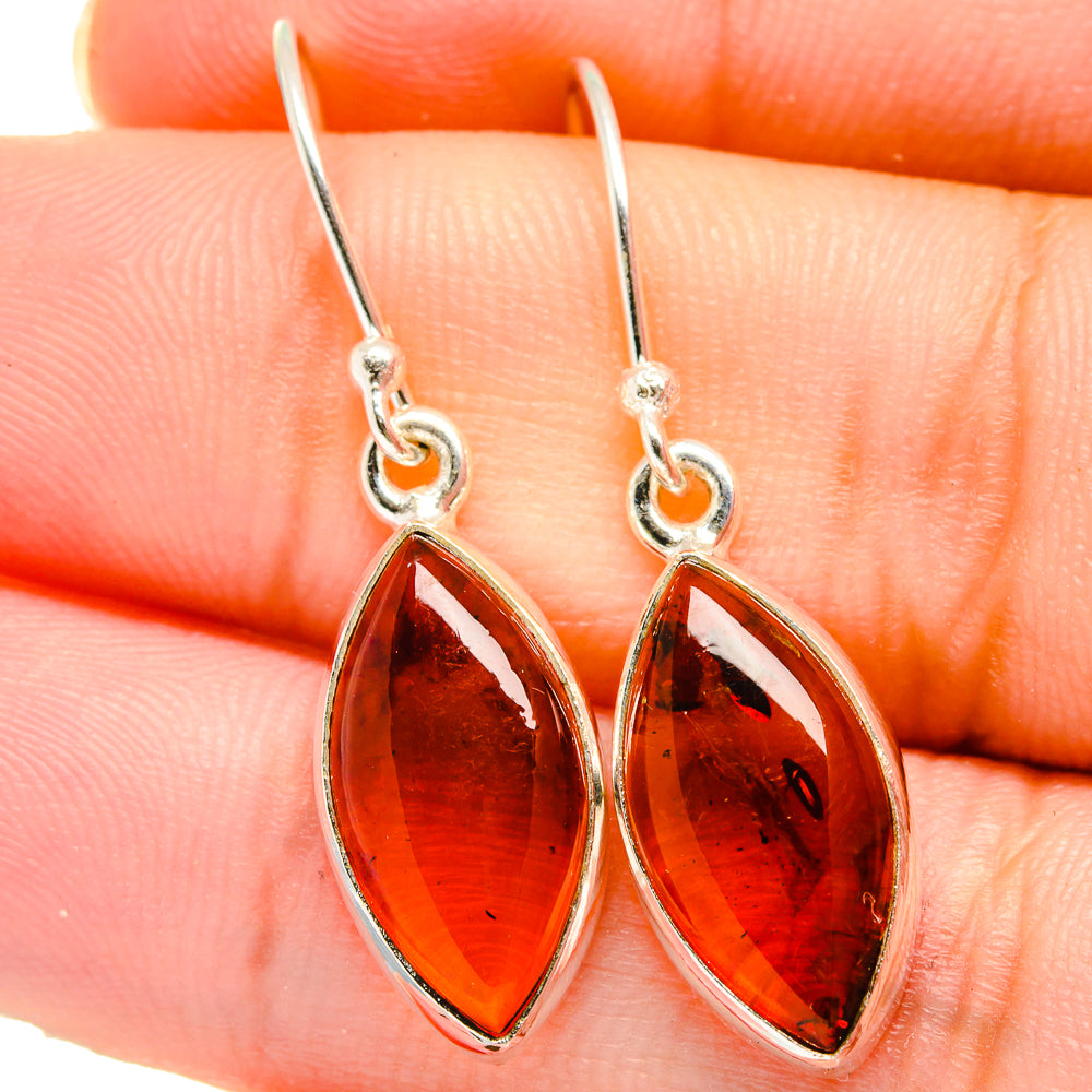 Baltic Amber Earrings handcrafted by Anasilvercos - EARR422135