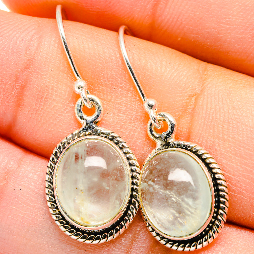 Aquamarine Earrings handcrafted by Anasilvercos - EARR422174