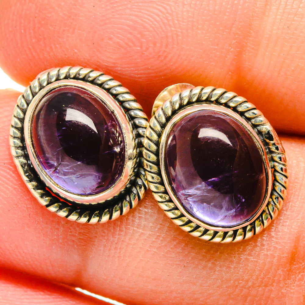 Tanzanite Earrings handcrafted by Anasilvercos - EARR422190