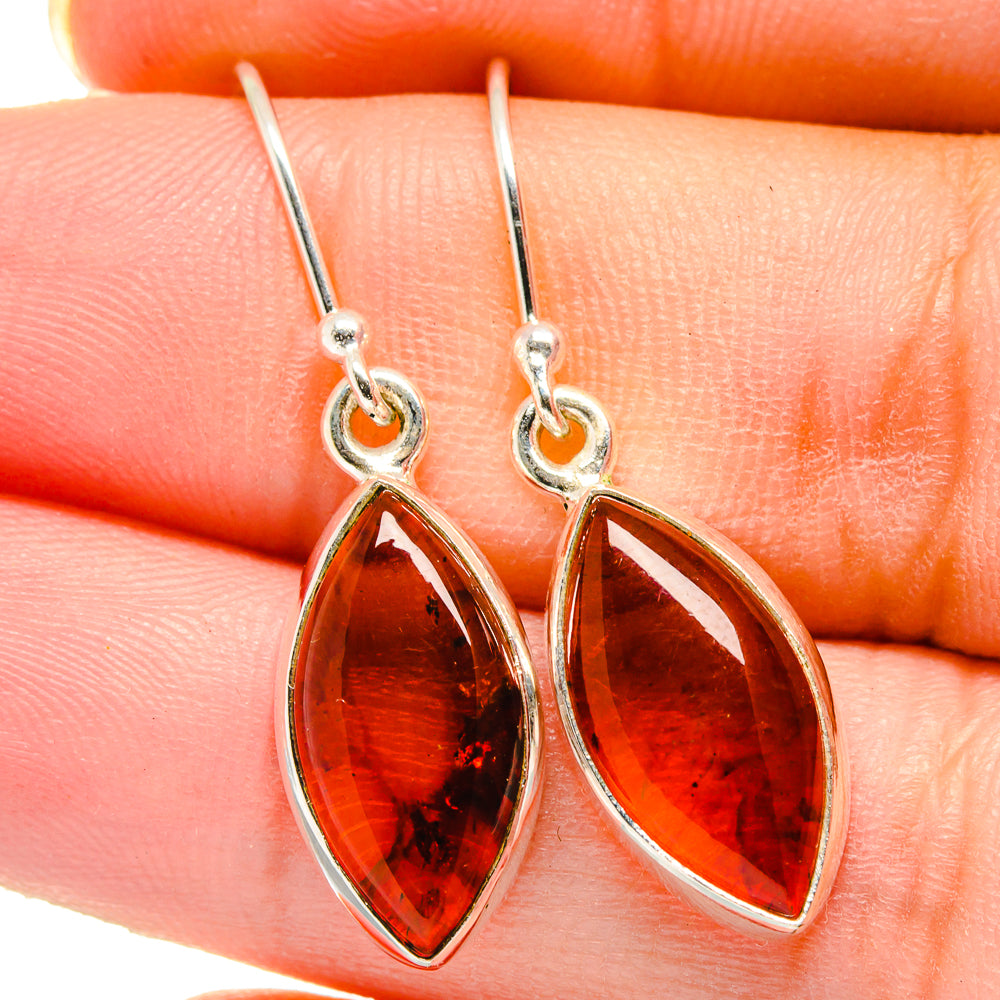 Baltic Amber Earrings handcrafted by Anasilvercos - EARR422195