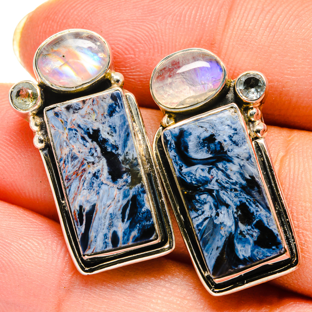 Pietersite Earrings handcrafted by Anasilvercos - EARR422214
