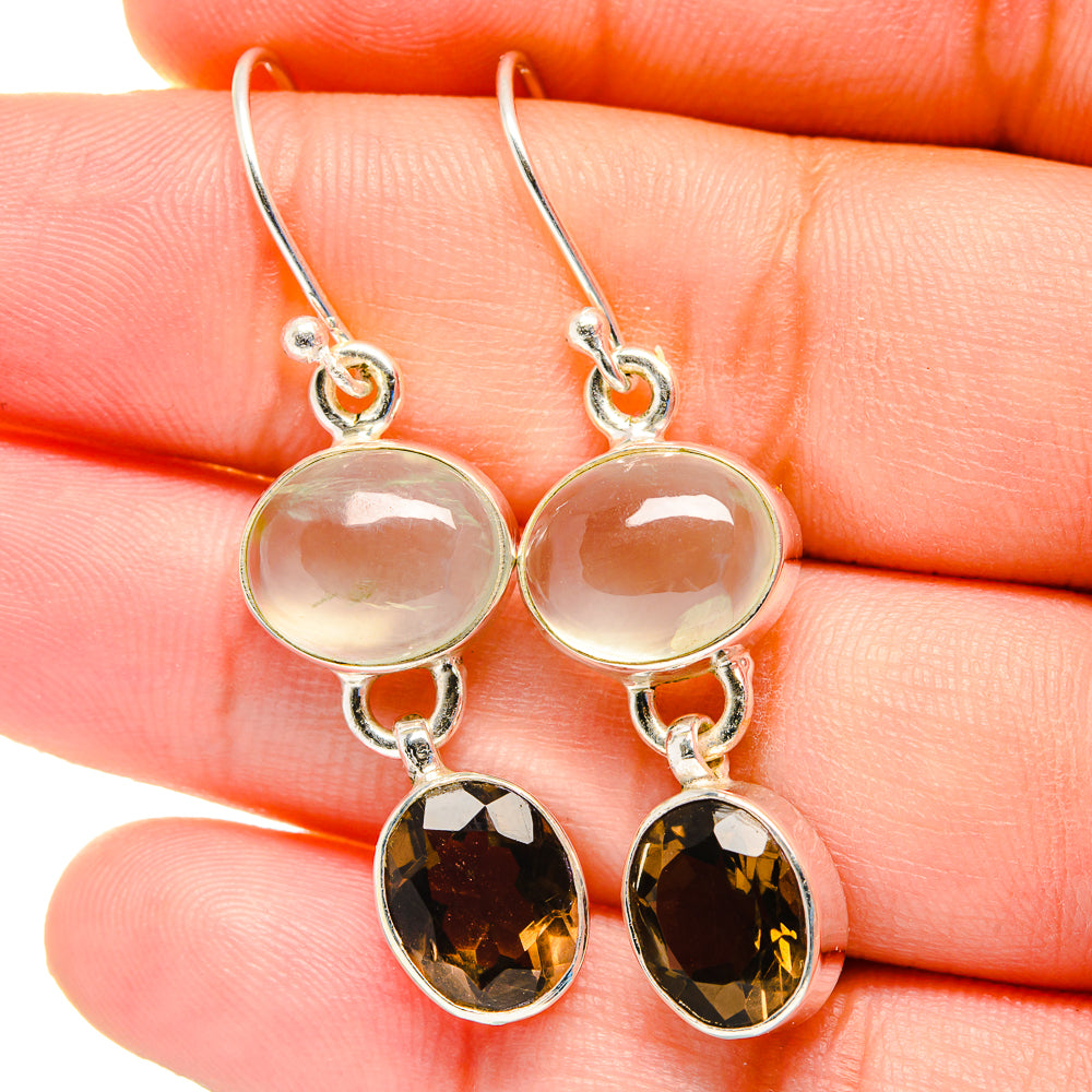 Prehnite Earrings handcrafted by Anasilvercos - EARR422474